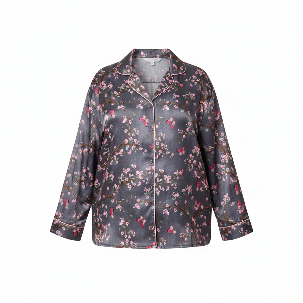 Cherry Blossom Classic Pyjama Shirt