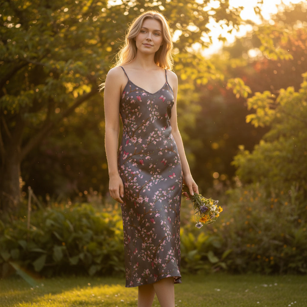 Cherry Blossom Chemise Nightie