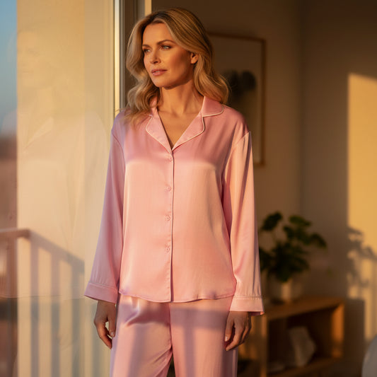 The Classic Eco-Silk Pyjama Set